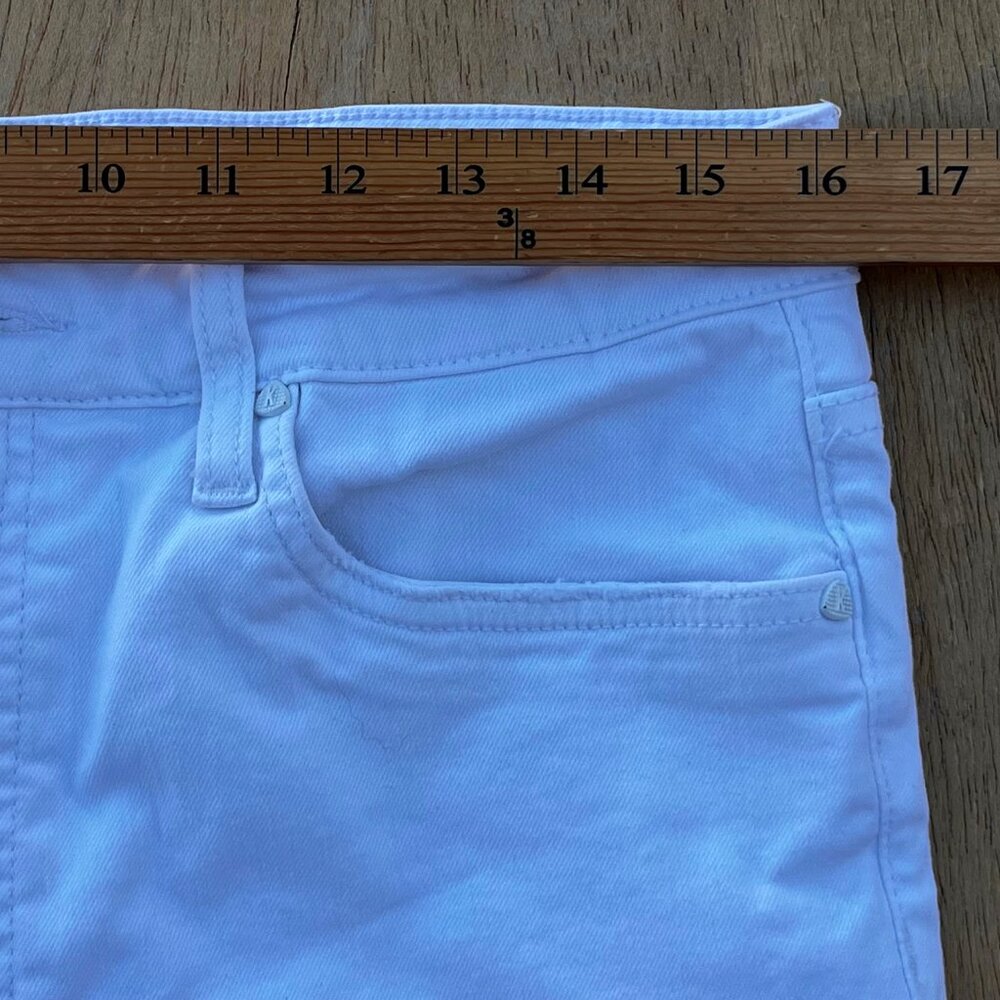 KUT FROM THE KLOTH RACHAEL FAB AB MOM JEAN WOMEN’S sz 12 White High Rise - Picture 9 of 12